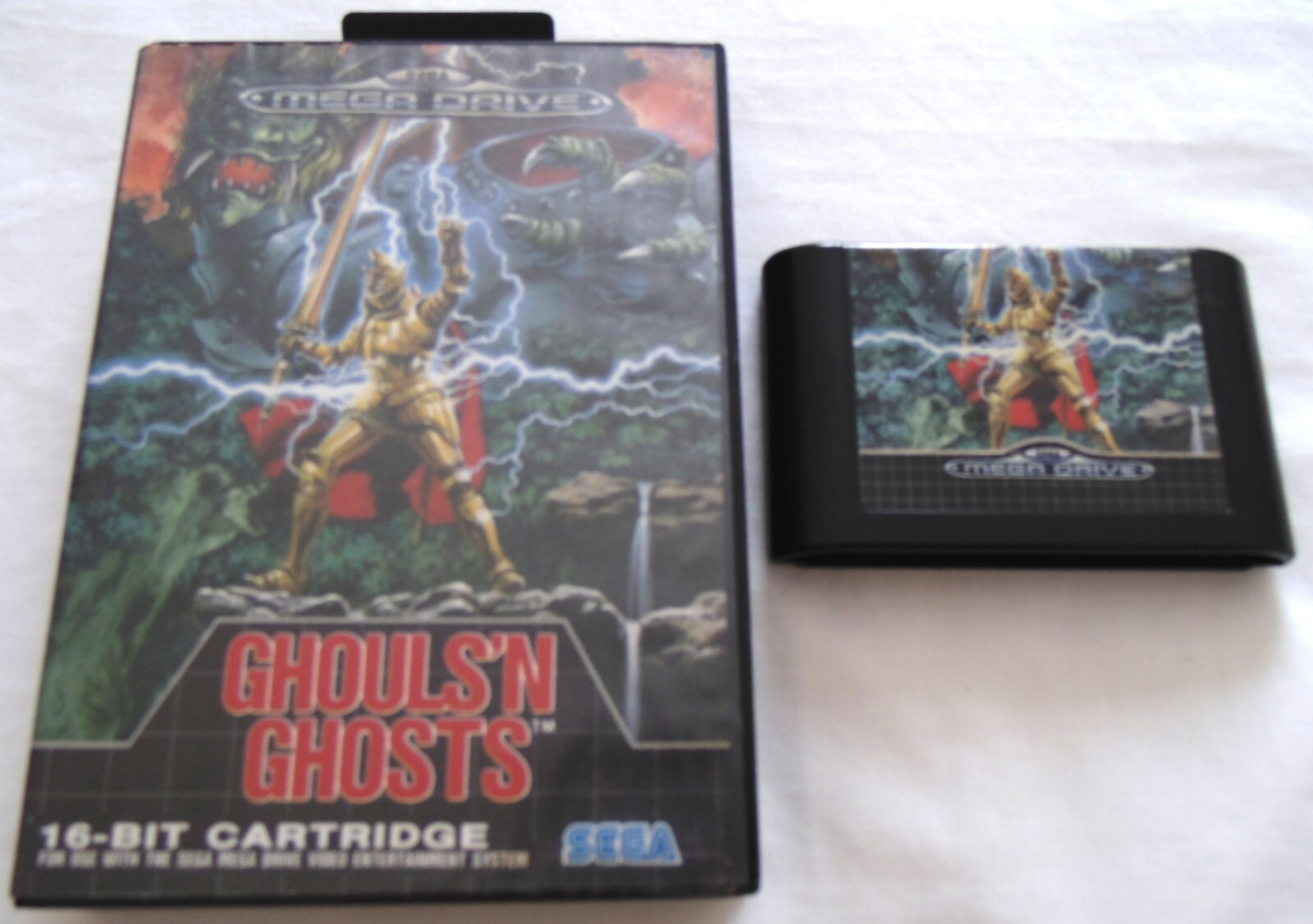 Ghouls'n Ghosts  authentique version originale sega megadrive