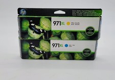 lot of 2 hp toner 971xl C cn626am/ y cn628am