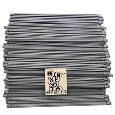 (50) NEW K’NEX / Knex Dark Gray Rods – 7.5" Long Standard Replacement Parts