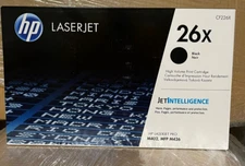 HP 26X CF226X Black Toner Cartridge, SEALED BOX - NEW   