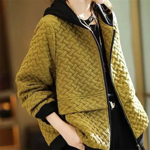 Casual Women's Jacket New Autumn and Winter Outerwear Outerwear - Foto 8 di 27