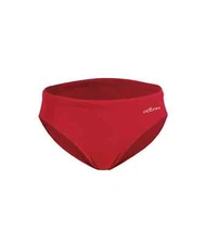 Women's Dolfin Bikini Bottom Lifeguard Life Guard Swim Suit Sz S 6583c RED