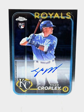 2024 Topps Chrome Tyler Cropley Rookie Auto RC #RA-TC Kansas City Royals