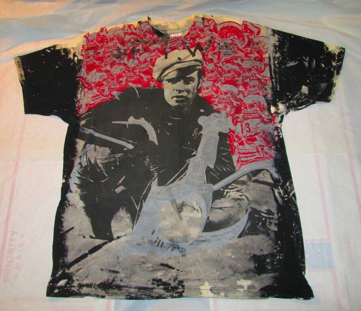 スペシャル SP vtg mosquitohead marlon brando MOSQUITOHEAD FTW MARLON BRANDO THE WILD ONE VINTAGE SHIRT