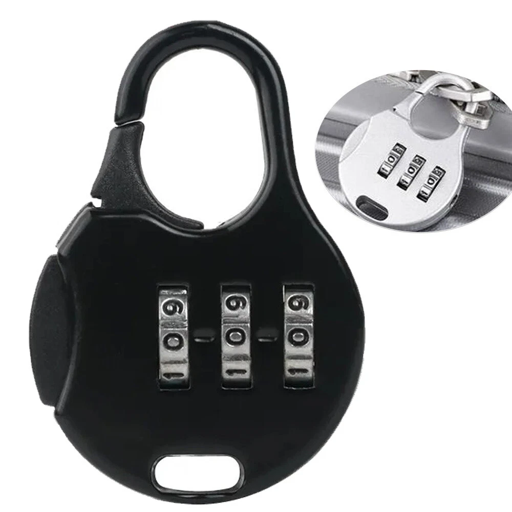 Suitcase Combination Padlock Luggage Travel Gym School Locker Security Lock - Picture 3 of 10