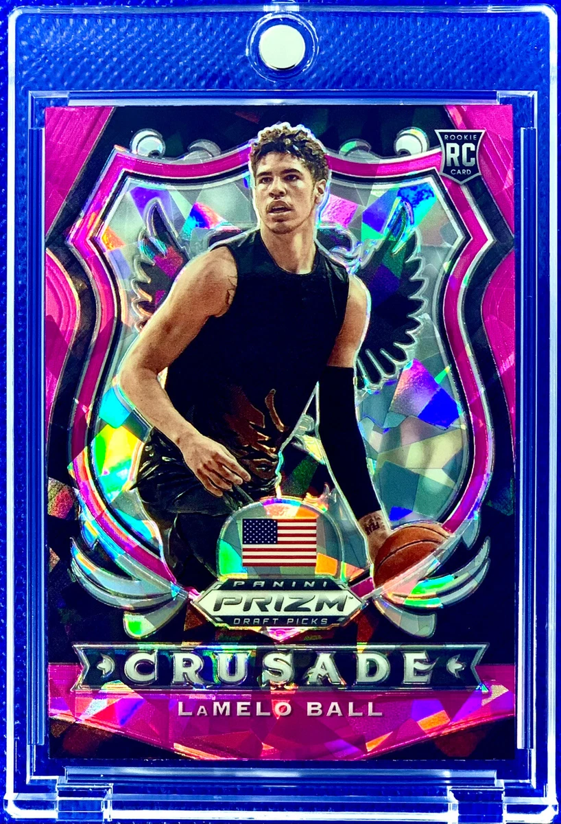 LAMELO BALL PRIZM ROOKIE CARD JERSEY #1 NBL RC HORNETS 2020 Prizm