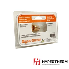 Genuine Hypertherm 220819  Nozzles Pack of 5 65A Powermax 65/85/105/HRT/HRTs/MRT
