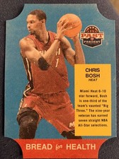 2011-12 Panini Past and Present Bread for Health Basketball Card #5 Chris Bosh