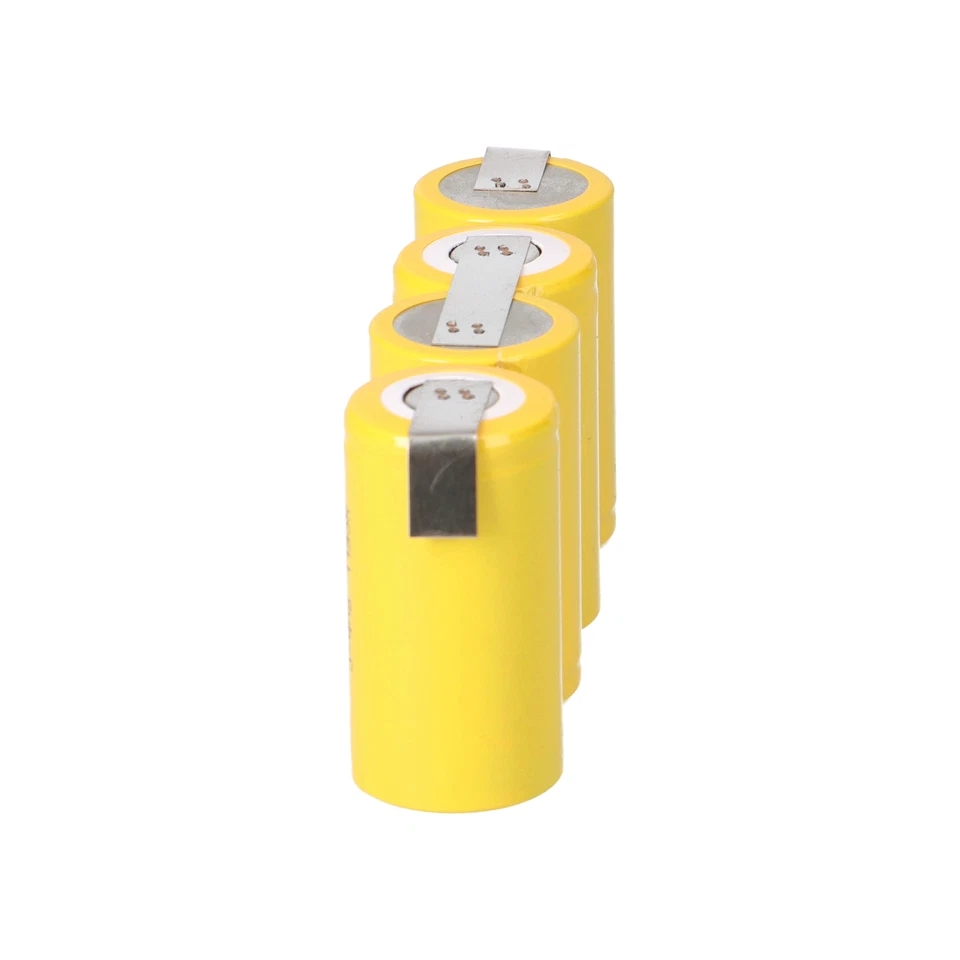 4er Reihe Akku Sub-C 2000mAh 4,8V NiMH mit Lötfahne - Bild 3 von 4