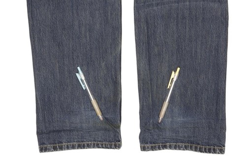Carhartt Texas Men Blue Straight Regular Jeans W35 L31 (102926) - Picture 10 of 11