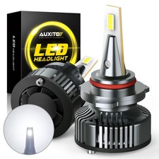 AUXITO 9005 LED Headlight Kit High Beam Bulbs Super Bright 6500K White 80000LM