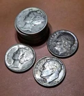 LOT Of 13x 90% Silver Dime Mostly Mercury W/ A Couple Roosevelt Send Offers