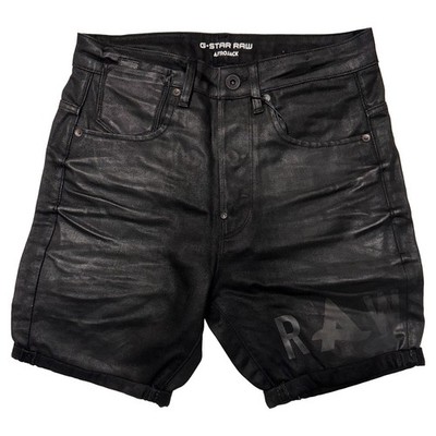 G-STAR Herren schwarz Afrojack Denim Shorts UVP £60
