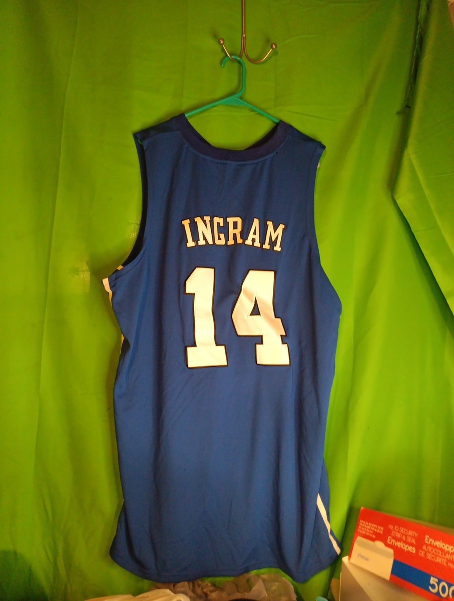 DUKE BASKETBALL ジャケット　adidas L Adidas Duke University Blue Devils #1 Black/Blue Basketball Jersey