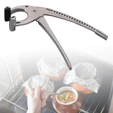 Hot Plate Gripper Non-slip Bowl Holder Clip  Lightweight Plate Tongs Sturdy