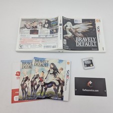 Bravely Default Complete Nintendo 3DS 3DS Works Tested Authentic