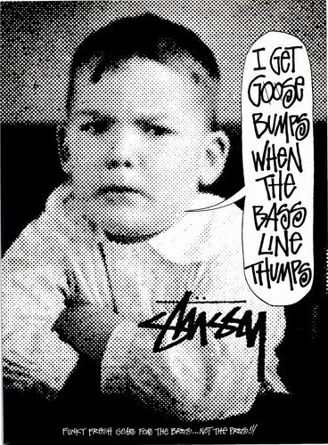 Stussy Surfwear Print Ad Ephemera Wall Art Decor Ephemera Goosebumps