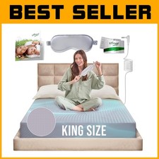 Silver  Silk Cotton Gray Grounding Fitted Sheet