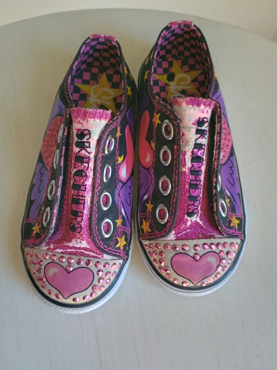 Skechers Twinkle Toes Shuffles In Girls' Shoes for sale | eBay