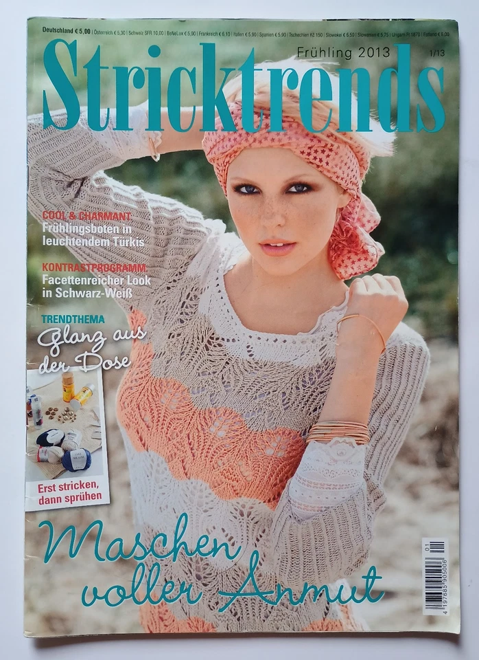 Stricktrends 1-2013 - Frühling 2013 - Frühlingsboten + Glanz aus der Dose - Bild 1 von 1