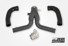 Porsche 911 Turbo (991.2) 2015- Y-pipe, Black For Do88 Ic             