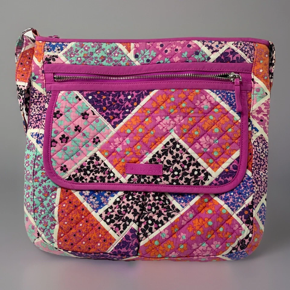 Vers Bradley Adj. 11”-23” Crossbody Mailbag  In Modern Medley 12.5”x11.5”x2.5” - Image 3 of 4