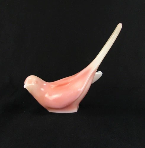 Fenton Rosalene Glass Bird of Happiness Made One Year Only 1976