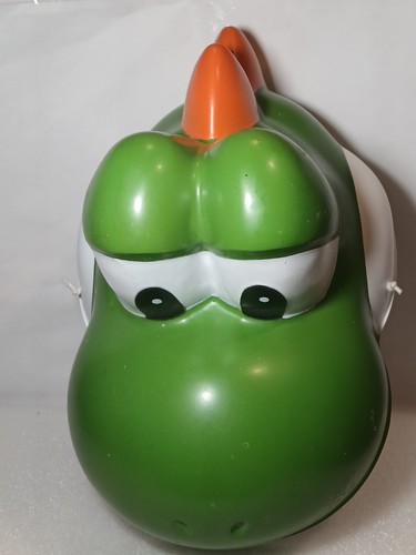 🌊 2015 Super Mario Bros Yoshi Costume Hard Hat ONLY Halloween Nintendo - Picture 2 of 3