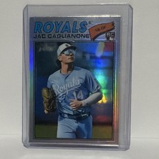 2026 Topps Heritage - Jac Caglianone Rookie Kansas City Royals #136