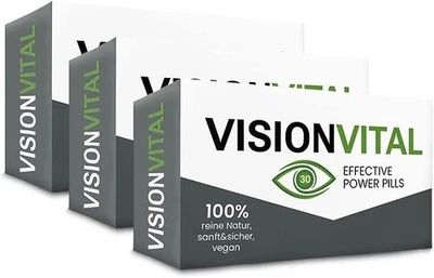 DR. JOKAR VISION VITAL – Lutein, Astaxanthin & Zink für Gesunde Augen - 3er Pack Deal