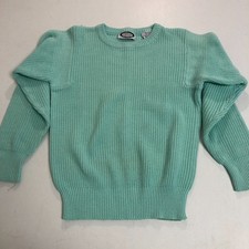 vtg womens IZOD LACOSTE Sports Sweater Sz S Pullover Retro 80s Cotton Blend
