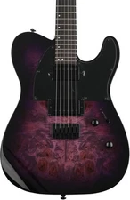 ESP LTD TE200DX Electric Guitar, Purple Burst