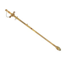 Original Masonic Vintage Knights Templar Sword with Scabbard EMT Sir Paul Taylor