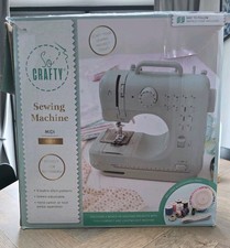 So Crafty Compact And Lightweight Sewing Machine With Foot Pedal And Power Cable