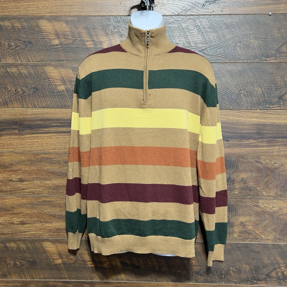 Alan Flusser Cashmere Sweaters for Men 1/2 Zip Features for sale 