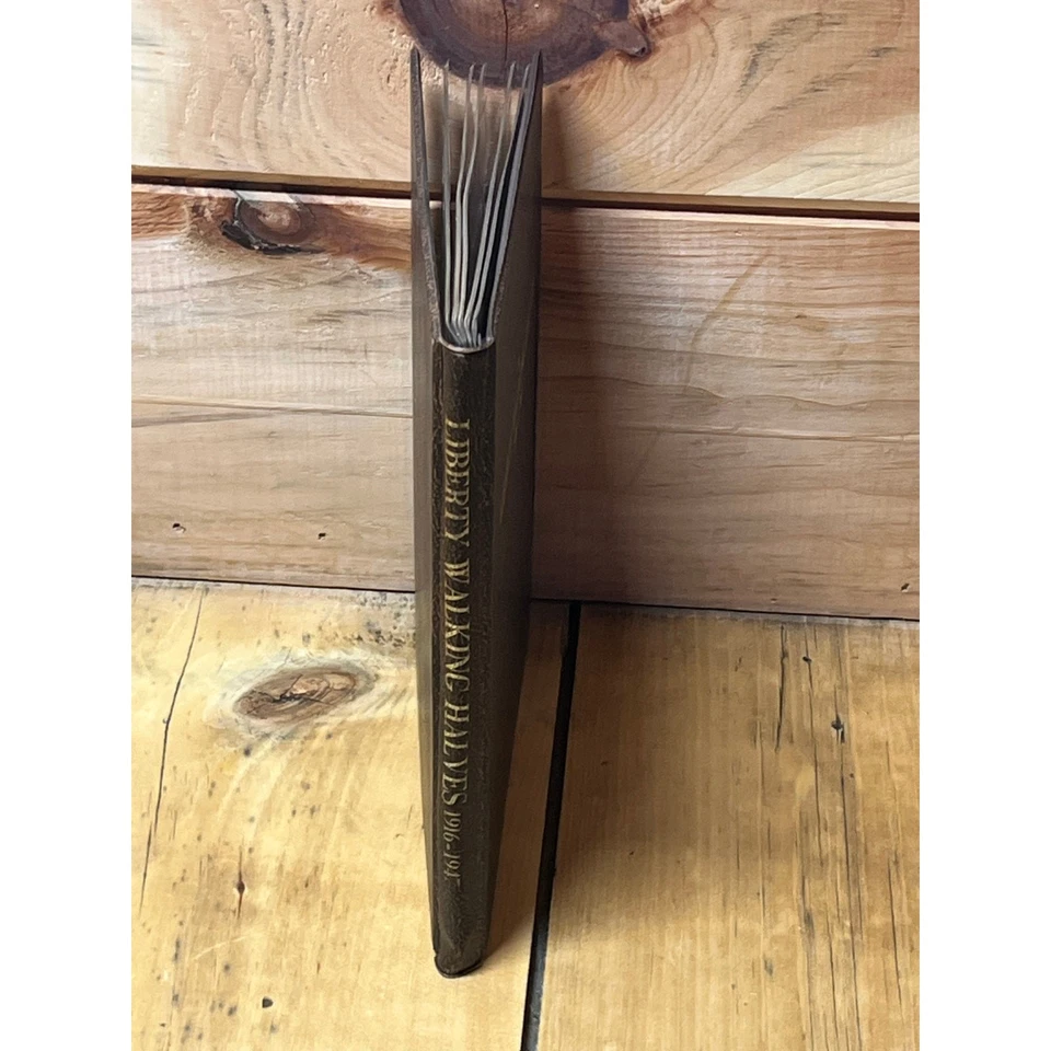 Liberty Walking Halves Coin Books. Clean. 1916-1947. no coins. Harco. rare? - Image 4 of 4