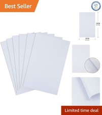 6-Piece White Aida Cloth - 14 Count Cross Stitch Fabric, 12x18 Inch Cotton