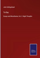 John Hollingshead | To-Day | Buch | Englisch (2022) | Gebunden | Outlook