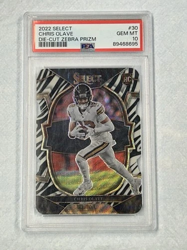 Chris Olave 2022 Panini Prizm Chris Olave #30 Rookie