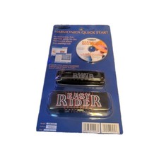 Suzuki Easy Rider Harmonica EZR-20T Black With Disc Case SEALED NEW Key Of C