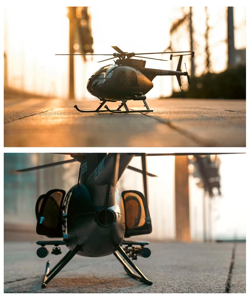 YUXIANG F119S MD500 Helicopter 9CH GPS Optical Flow Altitude Hold 6-Axis Gyro - Bild 3 von 4