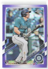 2021 Topps Chrome Update Jarred Kelenic Purple Refractor #USC20 RC Mariners