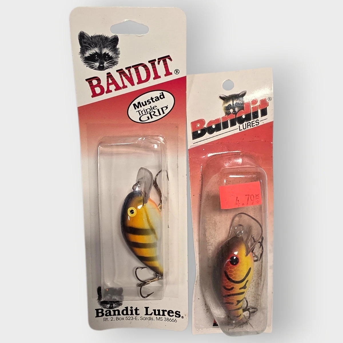 Leurre Bandit 200 Crankbait Baby Bream - Vintage Neuf, Pre Pradco, 1/4 Oz