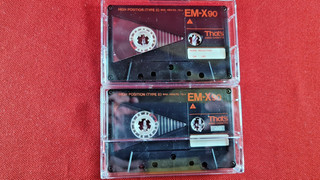 Audiokassetten ►THAT's EM X 90 ◄ Tapedeck Music Cassette 2 Stück!