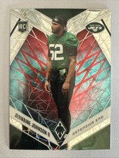 2022 Panini Phoenix Jermaine Johnson II RC #174 Fire & Ice /50 New York Jets