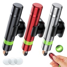 3 Stück Gurtschneider Notfallhammer, Nothammer Auto Mit Gurtschneider, Notfallha