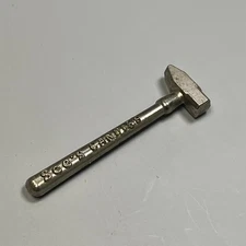 VTG See's Candies Toffee Hammer Cast Metal Paperweight Advertising X-Mas Bark