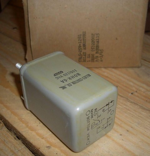 x2 RELAY ARMATURE * BOHR-6A / B0HR6A115VAC MFG. ALLIED CONTROL - Picture 2 of 4