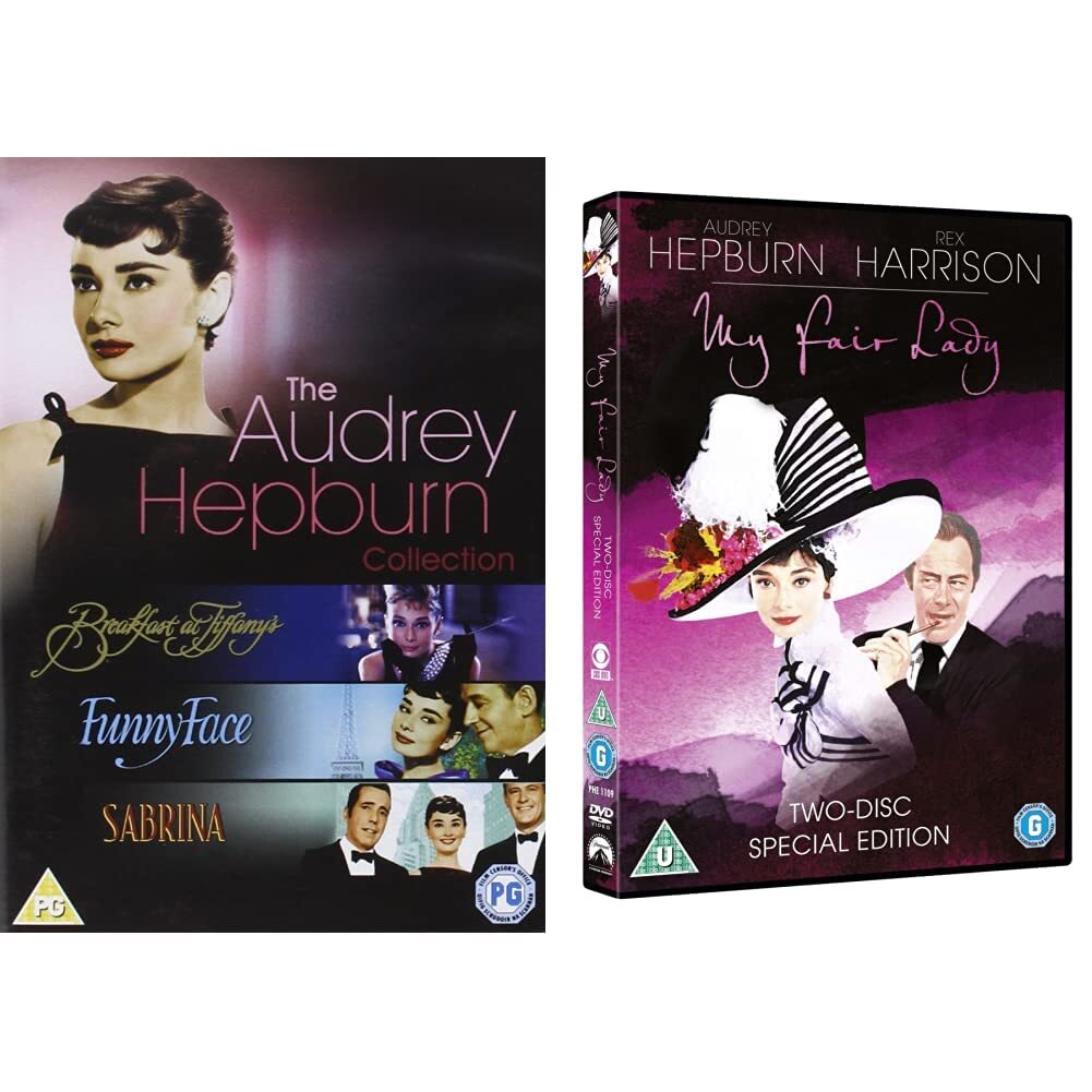 PHE The Audrey Hepburn Collection - Breakfast At Tiffanys / Funny Face DVD NUOVO