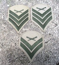 USMC US Marine Corps Uniform Arm Rank Stripes Patches X 3